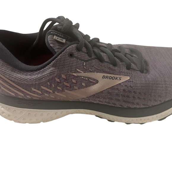 Brooks Ghost 13 Running Shoes Women’s 7.5 Purple Mauve Rose Gold Sneakers - Picture 10 of 12